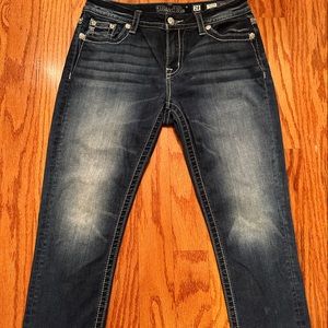 Miss me cropped jeans